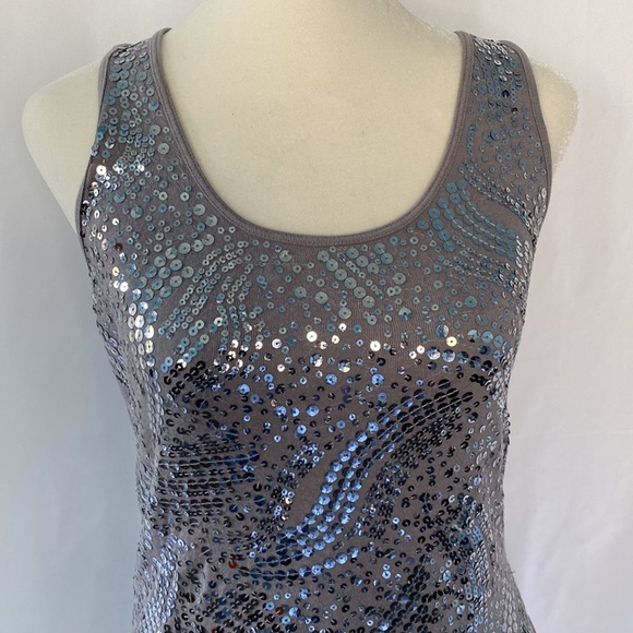 💜3/$15 Apt. 9 Sequin Tank Top - Picture 2 of 5
